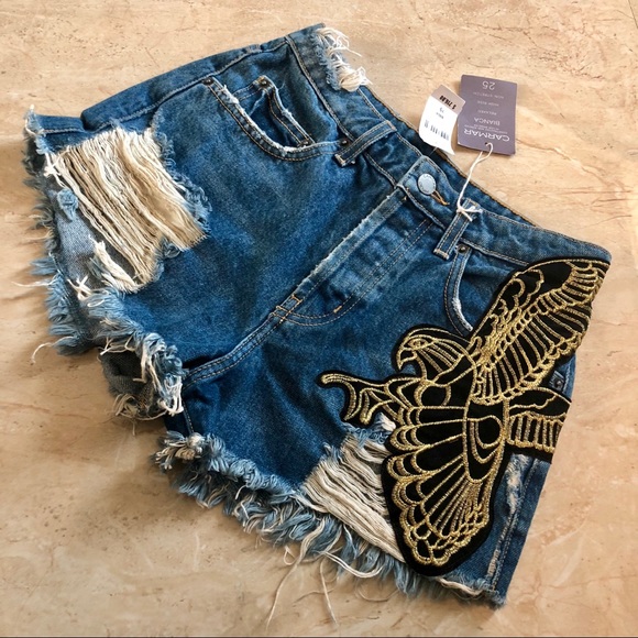 SOLD: Lf Carmar - Bianca Denim Shorts - Picture 1 of 3